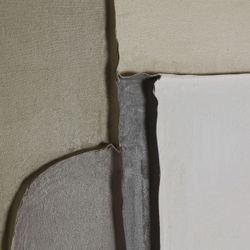 Cuadro de lienzo en beige, verdes y marrones 120 x 5 x 150 cm | Talum