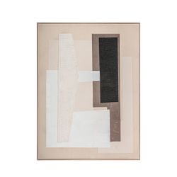 Cuadro de lienzo en colores neutros, 120 x 5 x 160 cm | Nexo