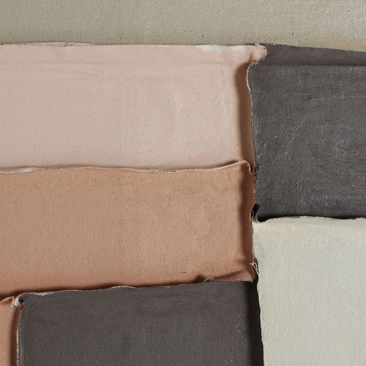 Cuadro de lienzo en verdes y marrones, 120 x 5 x 150 cm | Velum