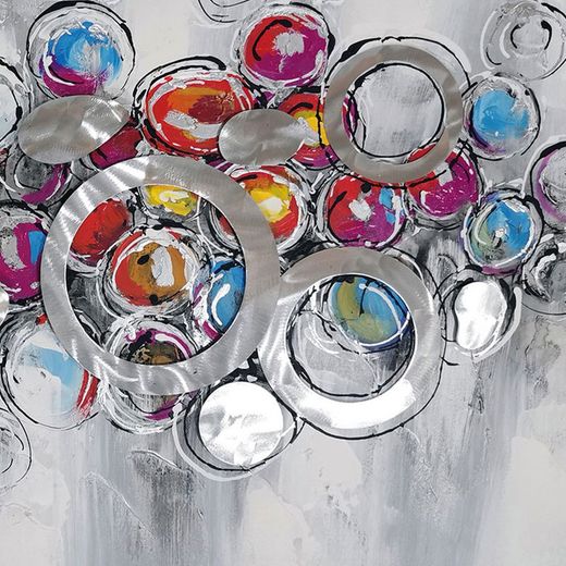 3D painting of the weather, 120x3.5x80 cm | Abstract