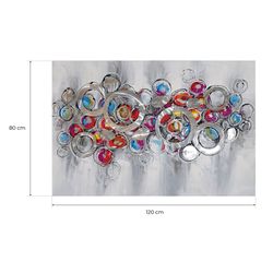 3D painting of the weather, 120x3.5x80 cm | Abstract