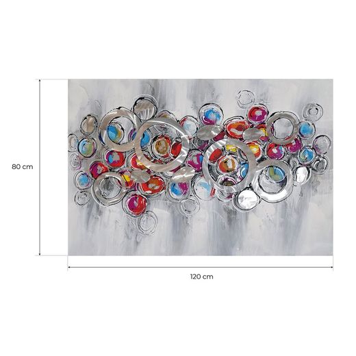 3D painting of the weather, 120x3.5x80 cm | Abstract