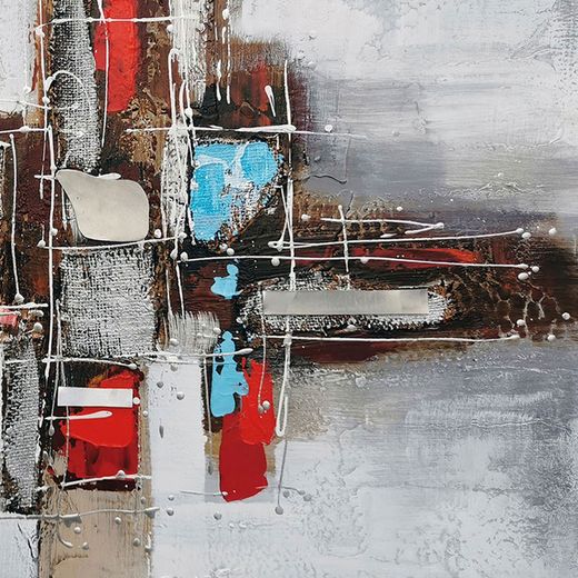 Rectangles de peinture 3D déco, 120x3,5x80 cm | Résumé