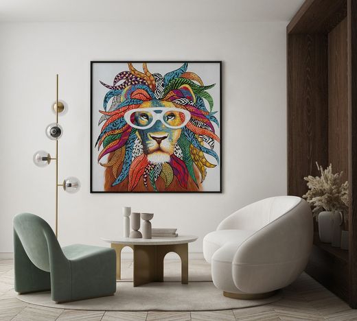 Animal paintings set, 2 pieces