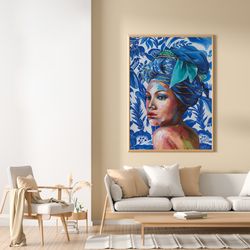 Packs de tableaux de femmes ethniques, 2 pièces