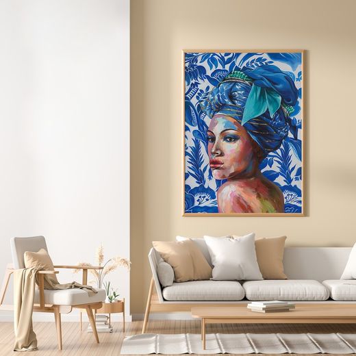 Packs de tableaux de femmes ethniques, 2 pièces