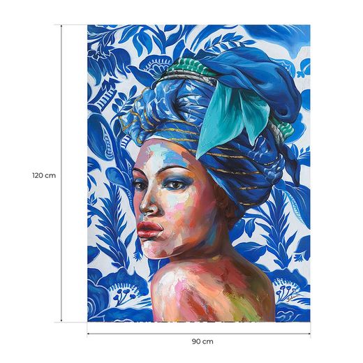 Packs de tableaux de femmes ethniques, 2 pièces