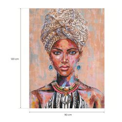 Packs de tableaux de femmes ethniques, 2 pièces