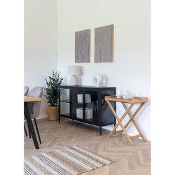 Quadro in rilievo su tela in sabbia, 50 x 3 x 70 cm | Madeline I