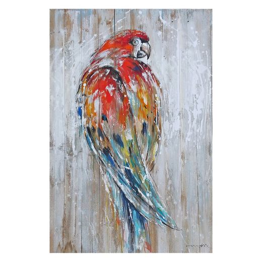 Cuadro loro 80 x 120 cm | Serie Animales