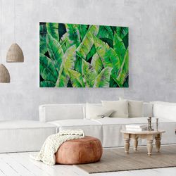 Cuadro plantas tropicales (120 x 80 cm) | Serie Naturaleza