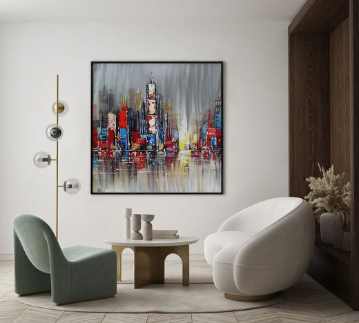 Pack de 2 tableaux urbains