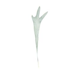 Hoja Artificial de Cuerno de Alce Verde, 55 cm