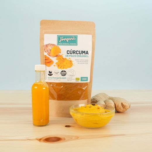 Poudre de curcuma ECO, 200 gr