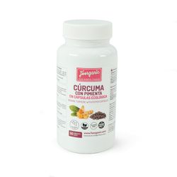 Organic Turmeric and Pepper Capsules, 90 pcs