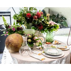 Clear glass decanter, Ø 16.5 x 26.5 cm | buriti