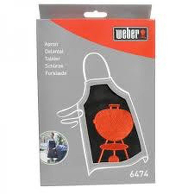 Grembiule Da Barbecue Weber Regolabile - Nero Con Tasche Professionali - Foto 10