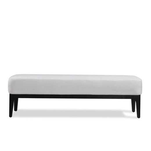 DELFT | Repose pied de lit capitonné Pearl 153 x 46 x 46 cm