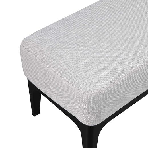 DELFT | Repose pied de lit capitonné Pearl 153 x 46 x 46 cm