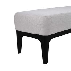 DELFT | Repose pied de lit capitonné Pearl 153 x 46 x 46 cm