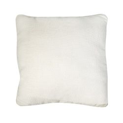 DELFT | Housse de coussin couleur perle (45 x 45 cm)
