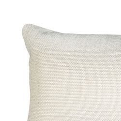 DELFT | Housse de coussin couleur perle (45 x 45 cm)