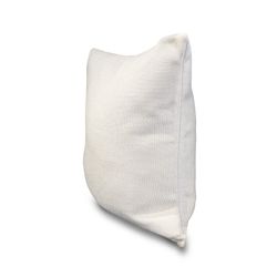 DELFT | Housse de coussin couleur perle (45 x 45 cm)