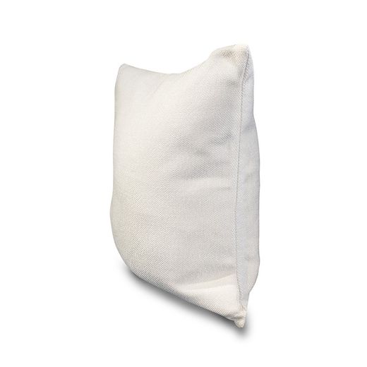 DELFT | Housse de coussin couleur perle (45 x 45 cm)