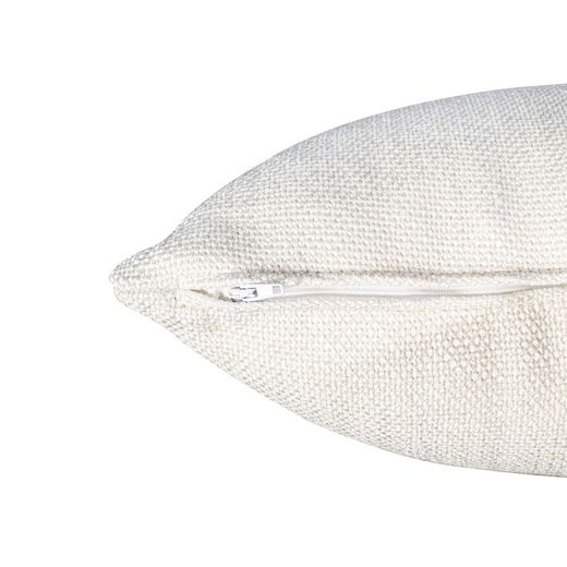 DELFT | Housse de coussin couleur perle (45 x 45 cm)