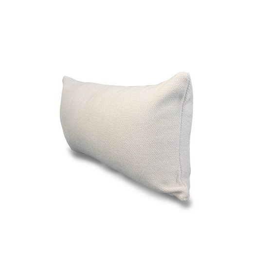 DELFT | Coussin tressé couleur perle 55 x 30 cm