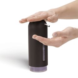 ABS dispenser i svart, 7 x 10 x 20 cm | Pingvin