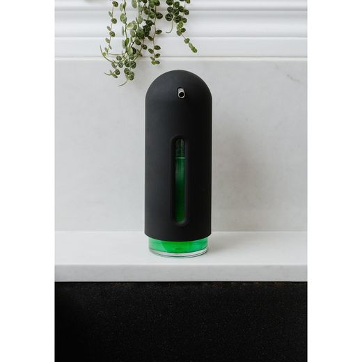 ABS dispenser i svart, 7 x 10 x 20 cm | Pingvin