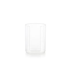 Set da bagno trasparente, 4 pezzi