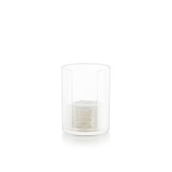 Set da bagno trasparente, 4 pezzi