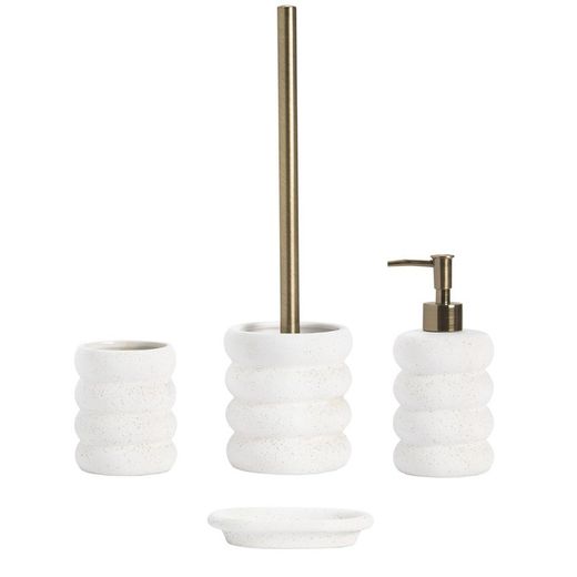 White dolomite 3-piece bathroom set | Dolomite