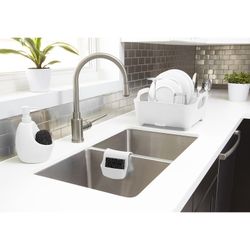 Dispenser för vit stengods, 10 x 13 x 20 cm | Joey