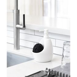 Dispenser för vit stengods, 10 x 13 x 20 cm | Joey