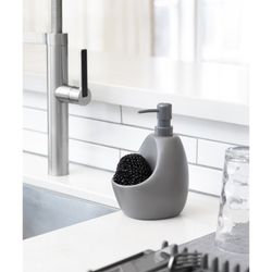 Distributeur de grès gris, 10 x 13 x 20 cm | Joey