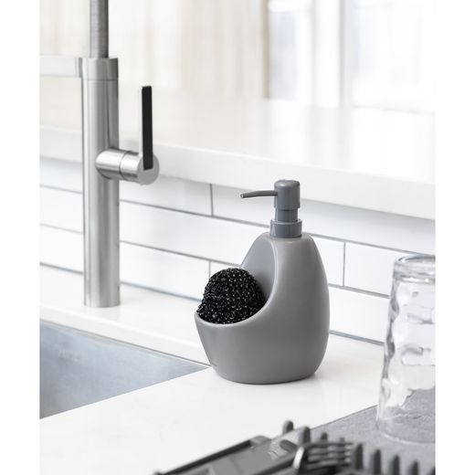 Distributeur de grès gris, 10 x 13 x 20 cm | Joey