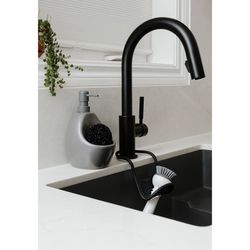 Distributeur de grès gris, 10 x 13 x 20 cm | Joey