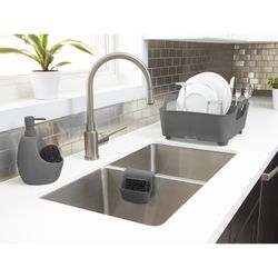 Distributeur de grès gris, 10 x 13 x 20 cm | Joey