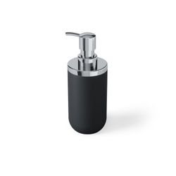 Distributore di sapone Junip nero, 10x7x18cm