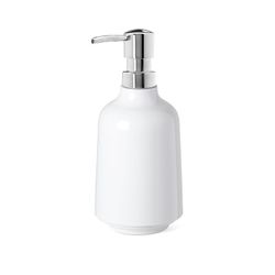 Dispenser sapone passo bianco, Ø10x18cm