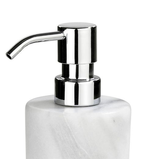 Marble Dispenser 180ml Λευκό, Ø7x18cm