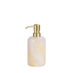 Distributeur en polyrésine effet nacré, Ø8 x 18 cm | Nacre