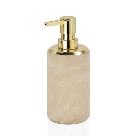 Pink marble effect bathroom set, 4 pieces | Cloudy