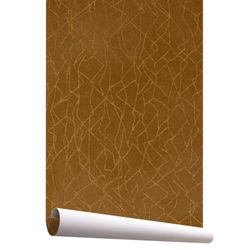 Carta da parati BASILIA con pennellate 1 arancio, 1005x53 cm