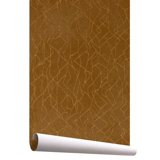 BASILIA 1-Wallpaper pociągnięcia pędzla pomarańczowy, 1005x53 cm