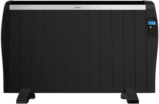 Emisor Térmico 12 elementos Ready Warm 2500 Thermal Negro Cecotec, 97x5x58 cm