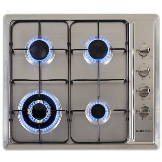 Encimera Inox Gas 4 Fuegos Jocel